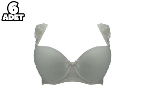 Aysemin 5084 C Cup Balenli Desteksiz Bayan Sütyen 6'lı