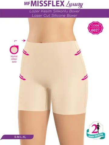 MF MISS FLEX 6027 Lazer Kesim Silikonlu Baxer