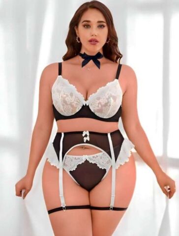 Passione J-70 Bayan Büyük Beden Jartiyer Takım